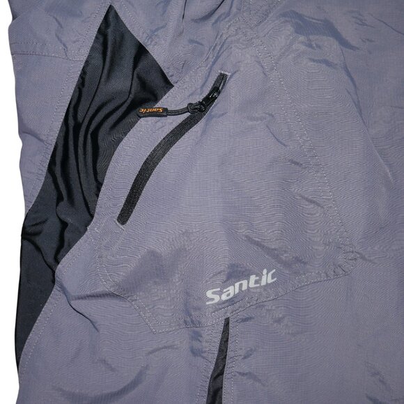 Santic Men's 3D Padded Cycling 2 in 1 Cargo Shorts Size XL MTB Riding Bicycle - Picture 9 of 10